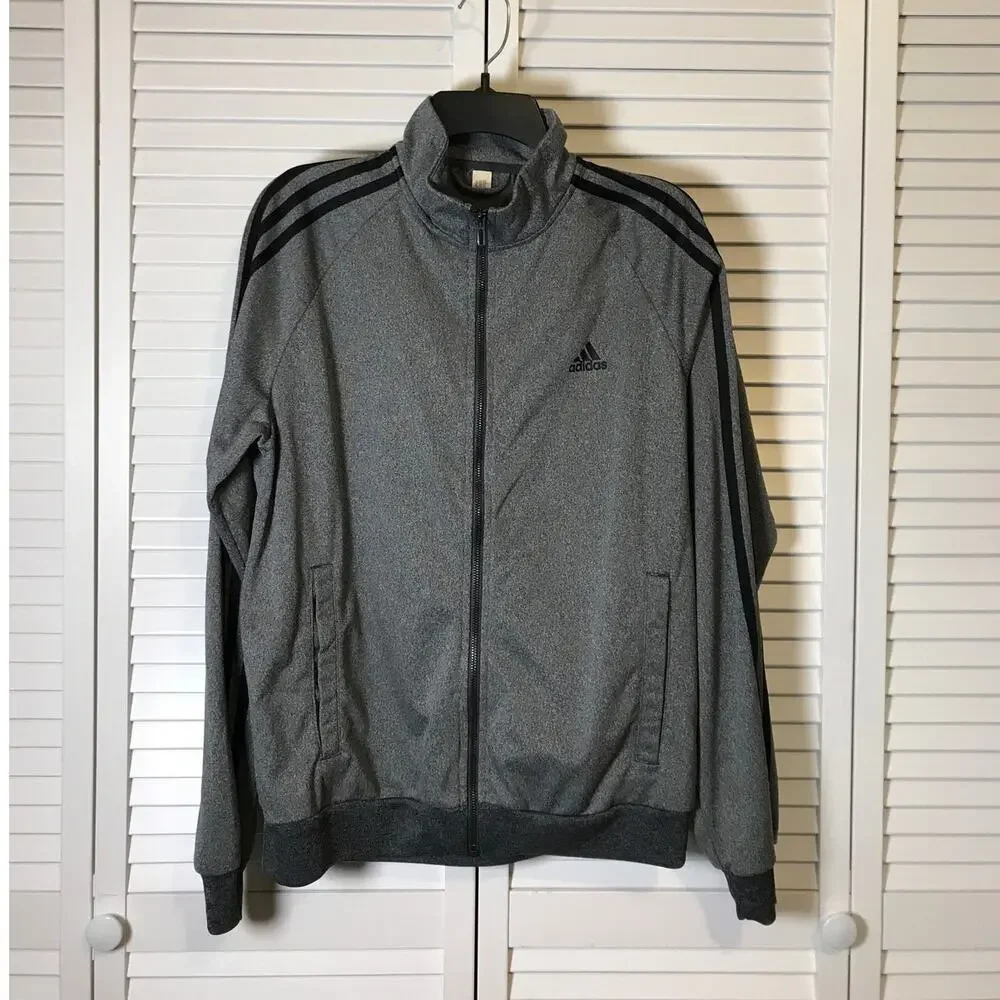 Adidas High Neck Long-Sleeve Full Zipper Activewear Jacket S